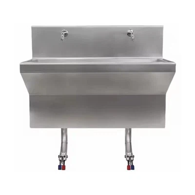 ステンレス鋼のダブルボウルメディカルシンク