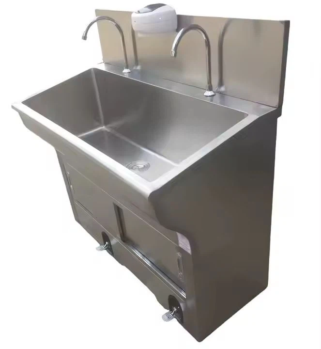 Cheap Stainless Steel Medical Sink With Drip-rack